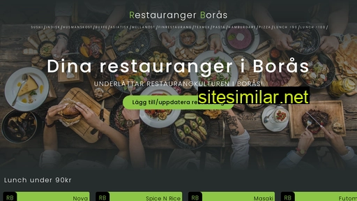 restaurangerboras.se alternative sites