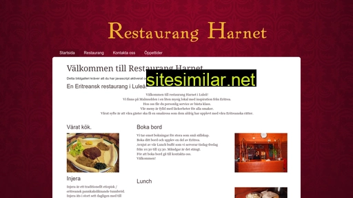 restaurangharnet.se alternative sites