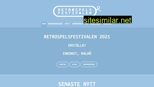 retrospelsfestivalen.se alternative sites