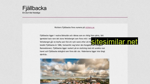 richtersfjallbacka.se alternative sites