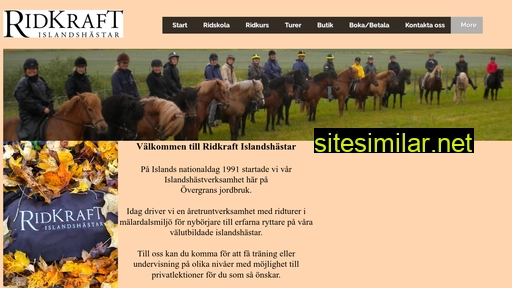ridkraft.se alternative sites