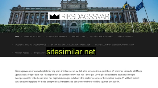 riksdagssvar.se alternative sites