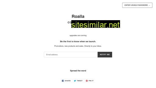 Roalla similar sites