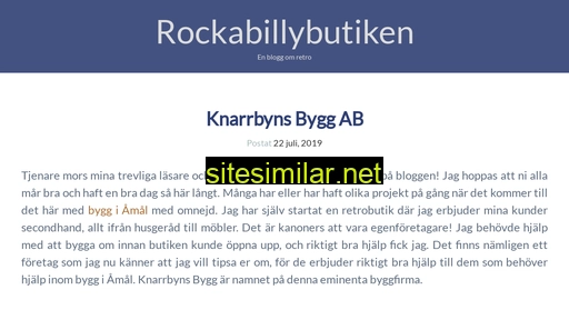 rockabillybutiken.se alternative sites