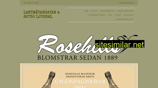rosehills.se alternative sites