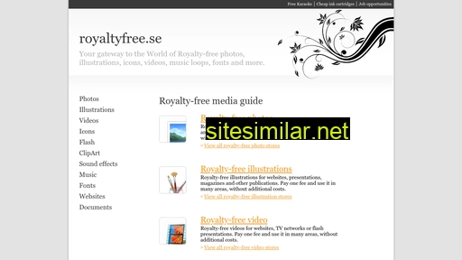 royaltyfree.se alternative sites