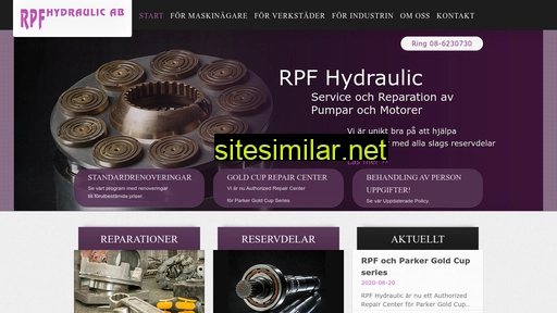 rpfhydraulic.se alternative sites