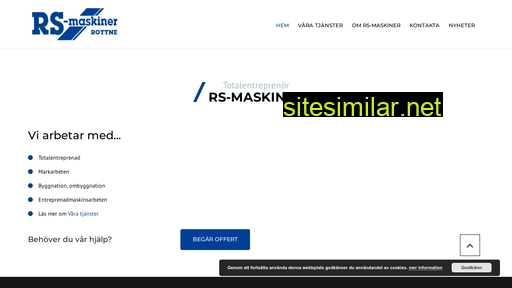 rsmaskiner.se alternative sites