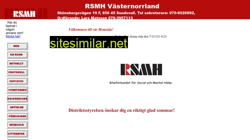rsmhvasternorrland.se alternative sites