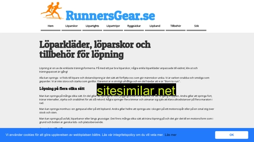 runnersgear.se alternative sites