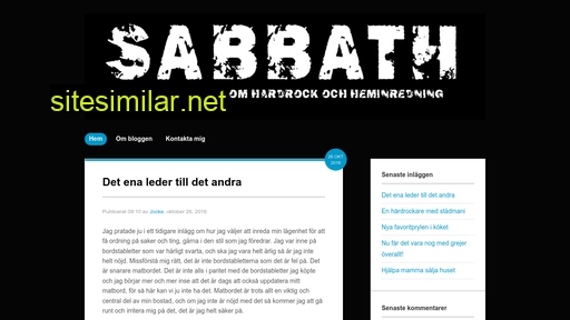 sabbath.se alternative sites
