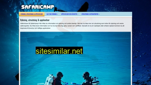 safaricamp.se alternative sites