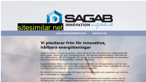 sagabinnovation.se alternative sites