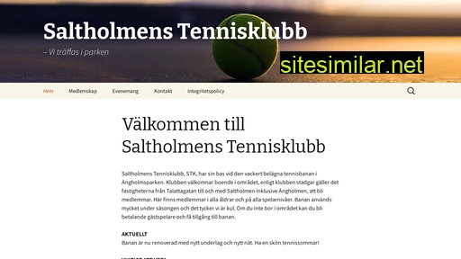 saltholmenstennisklubb.se alternative sites