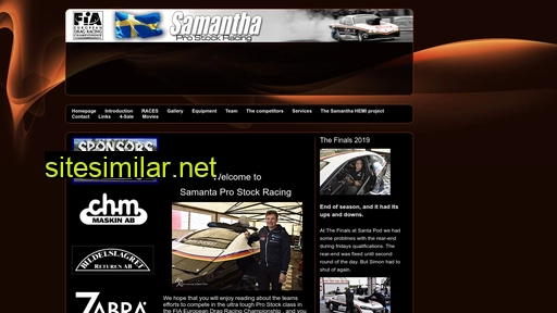 samantharacing.se alternative sites