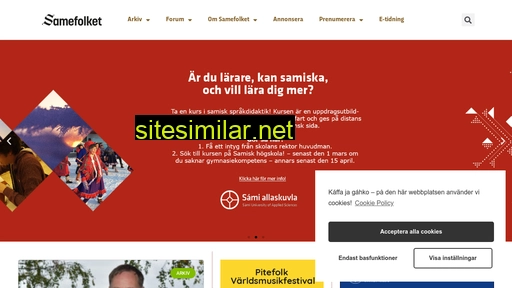 samefolket.se alternative sites