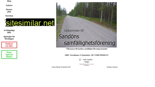 sandovagen.se alternative sites