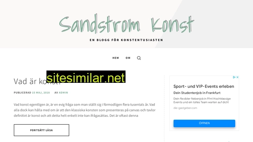 sandstromkonst.se alternative sites