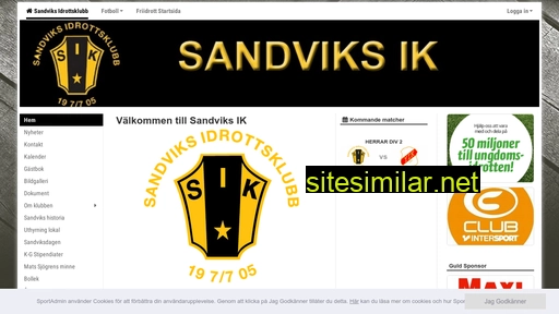 Sandviksik similar sites