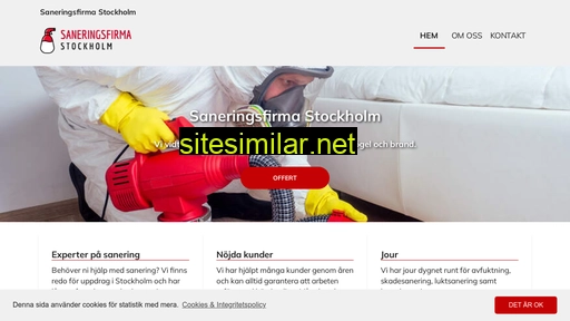saneringsfirmastockholm.se alternative sites