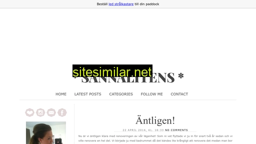 sannalitens.se alternative sites