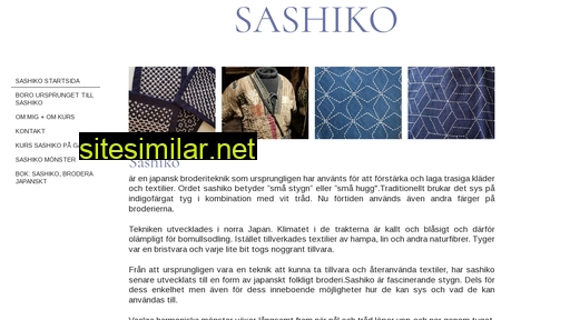 sashiko.se alternative sites