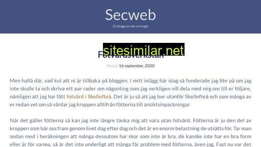 sasongsbloggen.se alternative sites