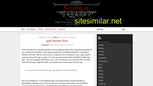 satansk.se alternative sites
