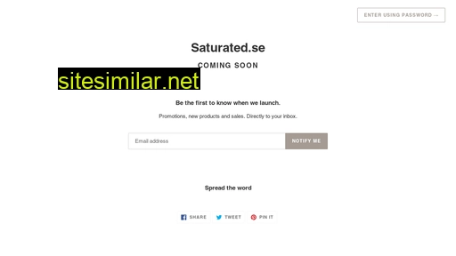 saturated.se alternative sites