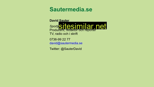 Sautermedia similar sites