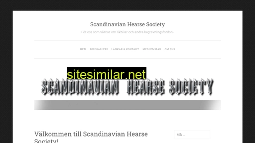 Scandinavianhearsesociety similar sites