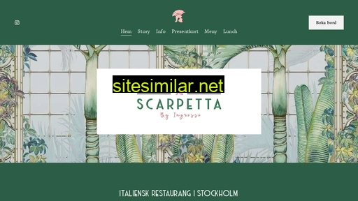 scarpetta.se alternative sites