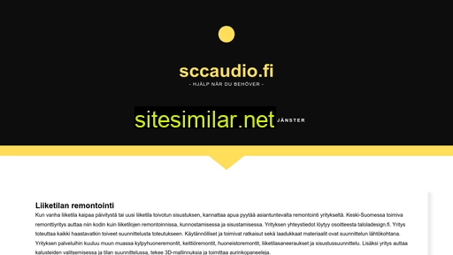 sccaudio.se alternative sites