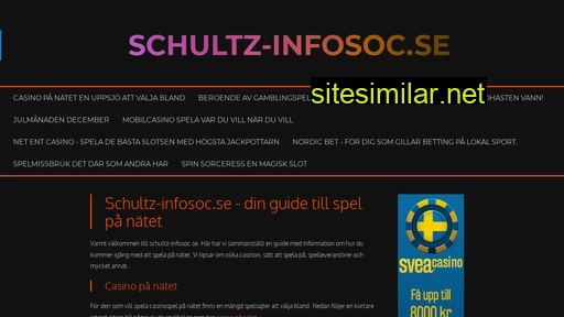 schultz-infosoc.se alternative sites
