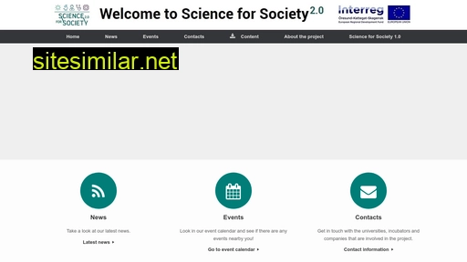 scienceforsociety.se alternative sites