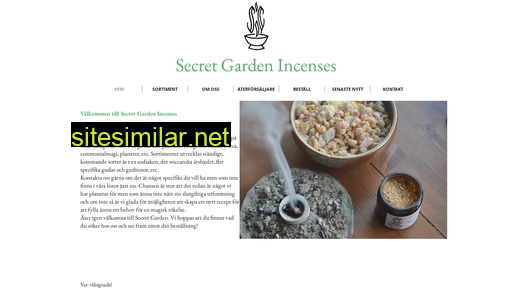 secretgardenincenses.se alternative sites