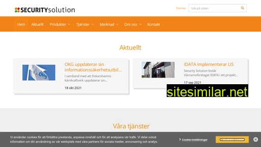 securitysolution.se alternative sites