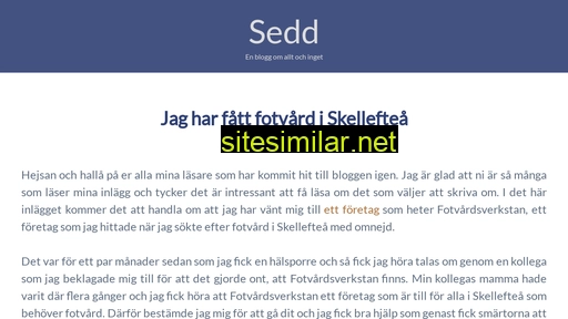 sedd.se alternative sites