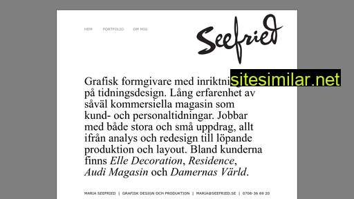 seefried.se alternative sites