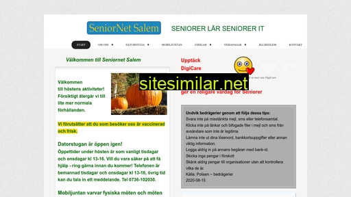 seniornetsalem.se alternative sites