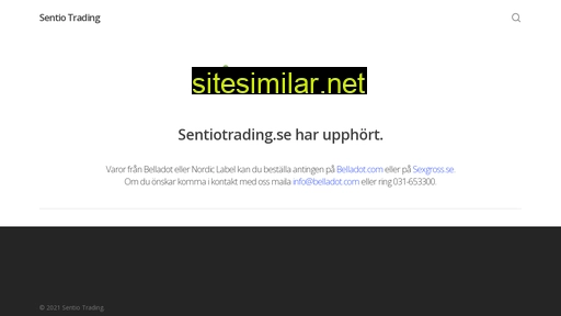 sentiotrading.se alternative sites