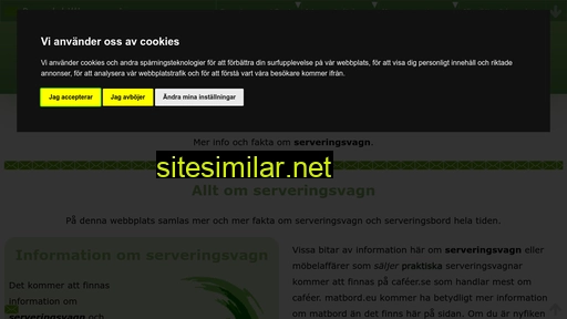 serveringsvagn.se alternative sites