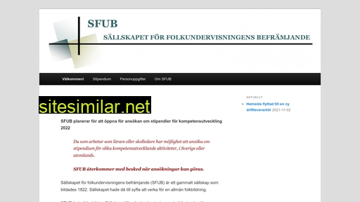 sfub.se alternative sites