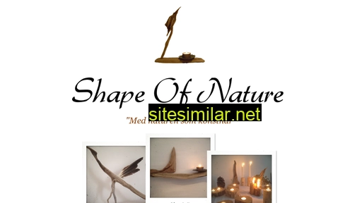 shapeofnature.se alternative sites