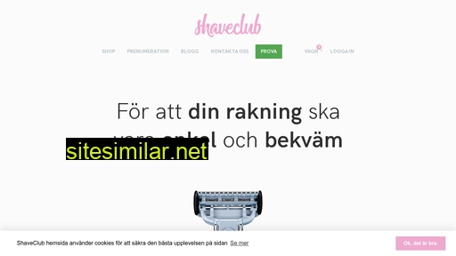 shaveclub.se alternative sites