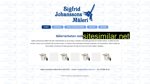 sigfridjohanssons.se alternative sites
