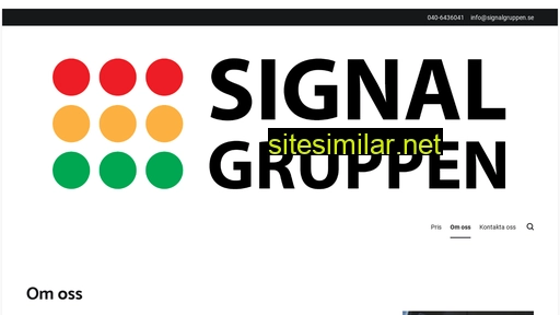 signalgruppen.se alternative sites