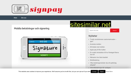 signpay.se alternative sites