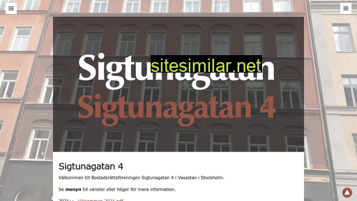 Sigtunagatan4 similar sites