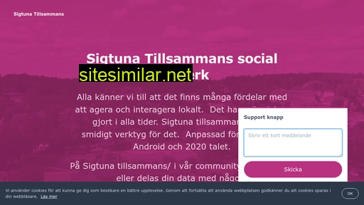 sigtunatillsammans.se alternative sites